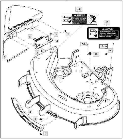 John Deere Mower Deck Am X X Mower Deck