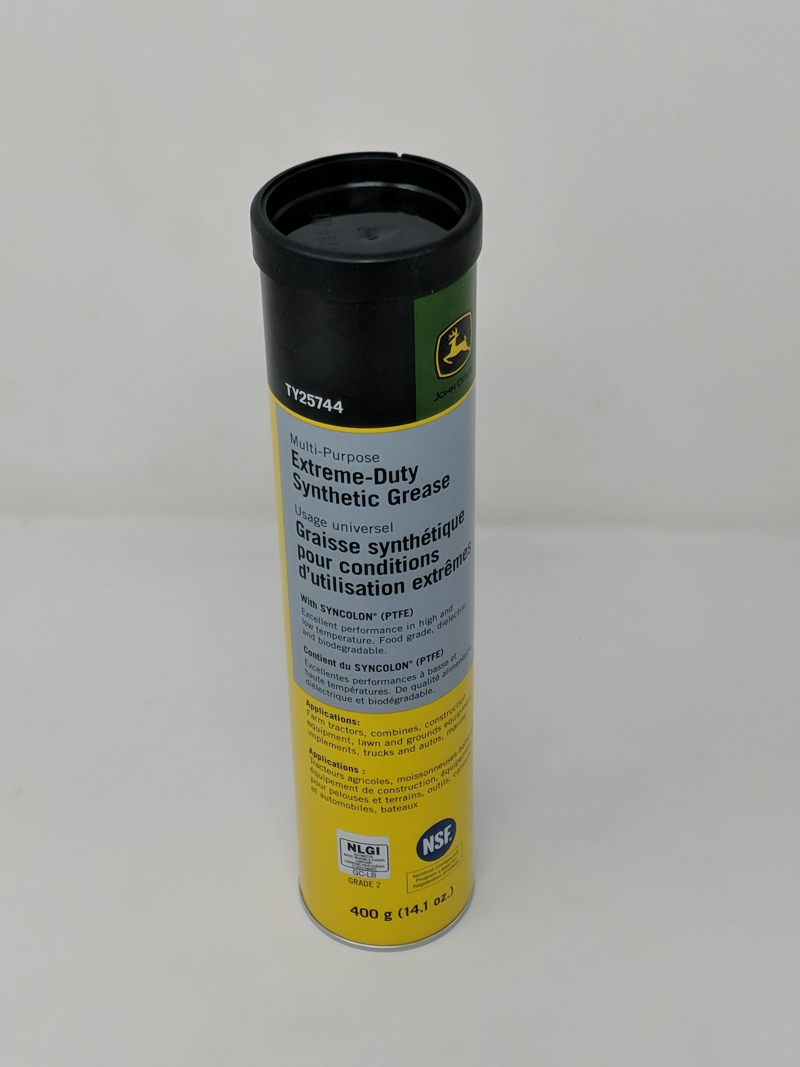 John Deere Grease Ty Extreme Duty Synthetic Green Farm Parts