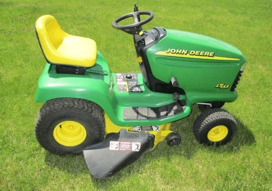 John Deere LT155 Lawn Tractor Maintenance Guide & Parts list