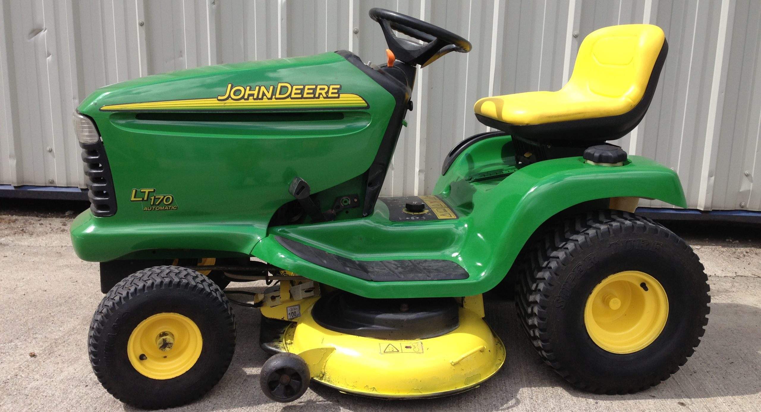 John Deere Lt170 Lawn Tractor Maintenance Guide Parts List