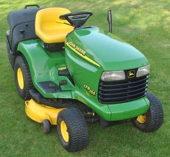 John Deere LTR155 Lawn Tractor Maintenance Guide & Parts List