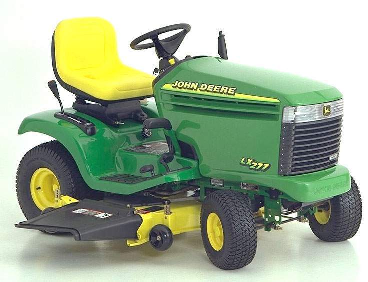 John Deere LX277 Lawn Tractor Maintenance Guide & Parts List