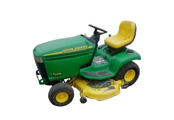 John Deere LX279 Lawn Tractor Maintenance Guide & Parts List