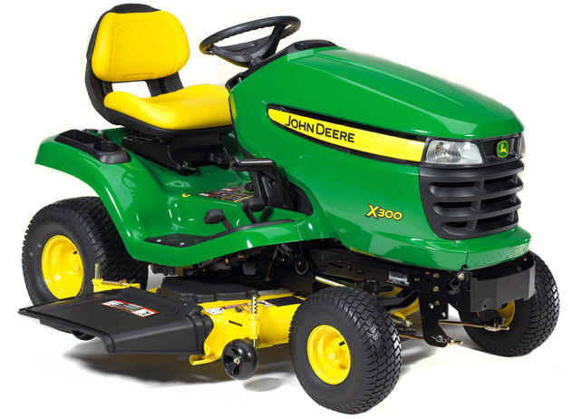 John Deere X300 Lawn Tractor Maintenance Guide & Parts List