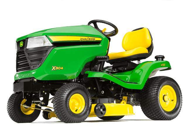 John Deere X304 Lawn Tractor Maintenance Guide & Parts List
