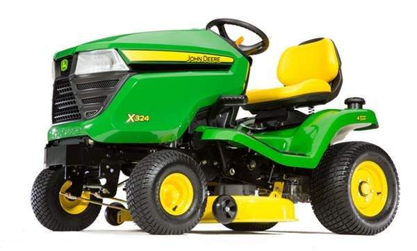 John Deere X324 Lawn Tractor Maintenance Guide & Parts List