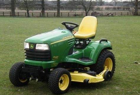 John Deere X595 Lawn Tractor Maintenance Guide & Parts List
