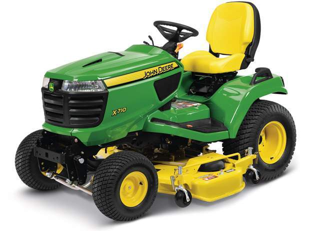 John Deere X710 Lawn Tractor Maintenance Guide & Parts List