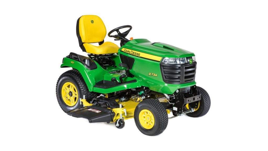 John Deere X734 Lawn Tractor Maintenance Guide & Parts List