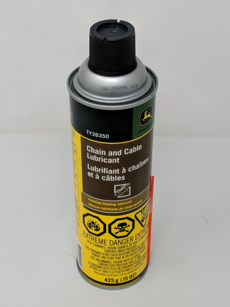 John Deere Chain and Cable Lubricant - TY26350