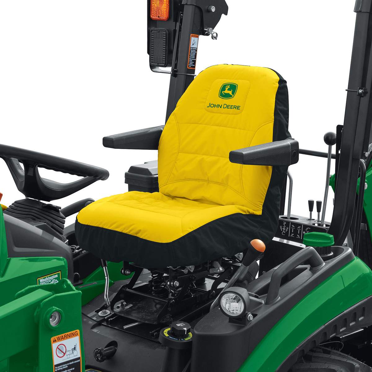 John Deere 1025R 2025R Compact Tractor Seat Cover LP68694 Green Farm Parts